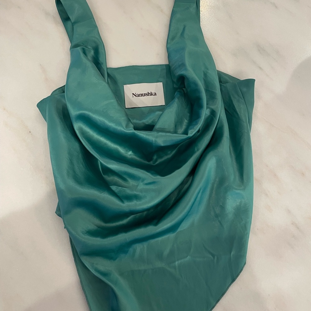 Nanushka Green Halter